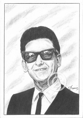 Roy Orbison Pencil Portrait