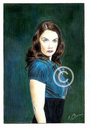 Ruth Wilson Pencil Portrait