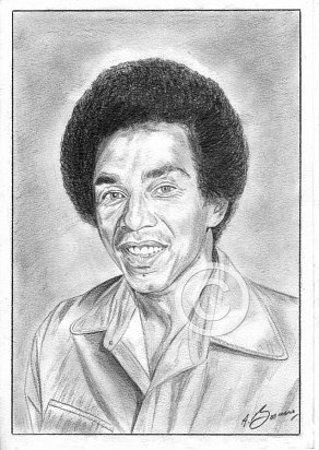 Smokey Robinson Pencil Portrait
