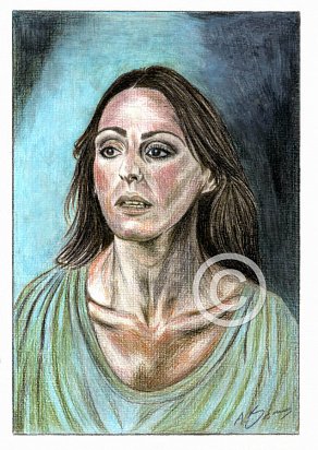 Suranne Jones Pencil Portrait