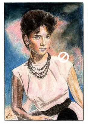 Suzanne Pleshette Pencil Portrait