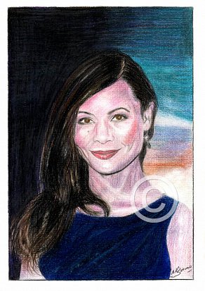 Thandie Newton Pencil Portrait