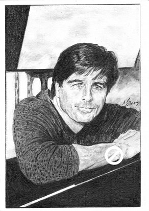 Thomas Newman Pencil Portrait