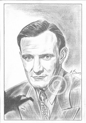 Trevor Howard Pencil Portrait