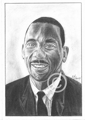 Wes Montgomery Pencil Portrait