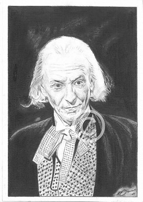 William Hartnell Pencil Portrait